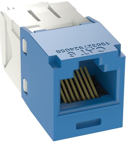 Amazon.com: Panduit CJ6X88TGGR UTP Jack Module : Electronics